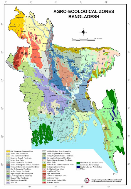 Bangladesh - Agro-Ecological Zones